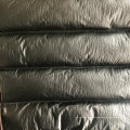 380t DTY Nylon Taffeta Fabric with Black PU Membrane Bronzing for Garment